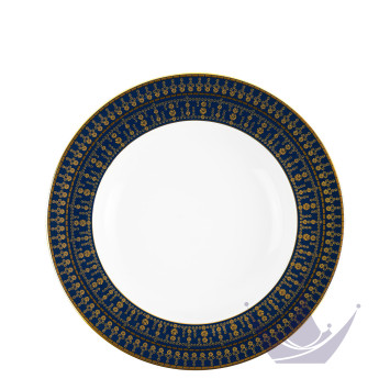 Тарелка глубокая 31,5см коллекции Tiara Bleu de Prusse Or бренда Haviland