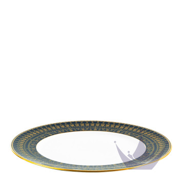 Тарелка закусочная 22см коллекции Tiara Bleu de Prusse Or бренда Haviland