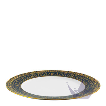 Тарелка главная 28см коллекции Tiara Bleu de Prusse Or бренда Haviland