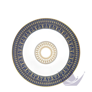 Тарелка сервировочная 31см коллекции Tiara Bleu de Prusse Or бренда Haviland