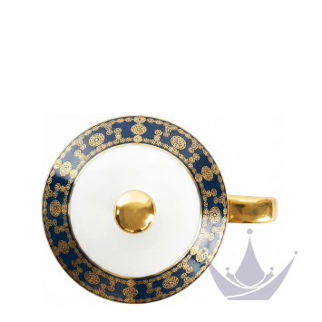 Кружка с крышкой 0,27л коллекции Tiara Bleu de Prusse Or бренда Haviland