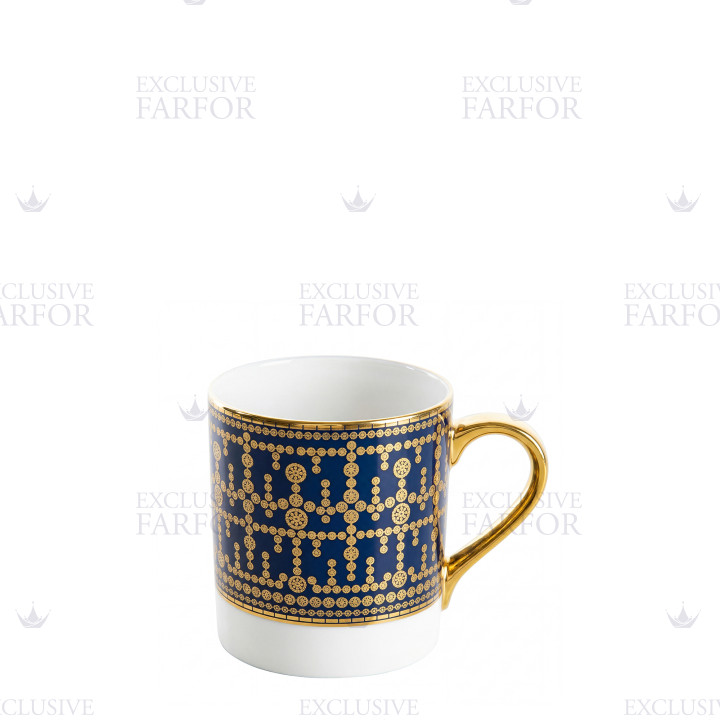 Кружка 0,27л коллекции Tiara Bleu de Prusse Or бренда Haviland