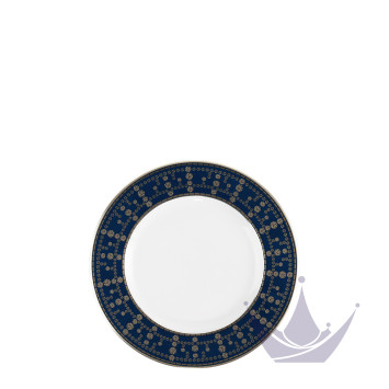Тарелка десертная 16см коллекции Tiara Bleu de Prusse Platin бренда Haviland