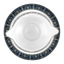 Соусник с подставкой 0,3л коллекции Tiara Bleu de Prusse Platin бренда Haviland