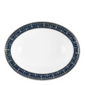 Чаша для овощей 23,5см коллекции Tiara Bleu de Prusse Platin бренда Haviland