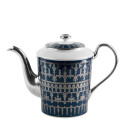 Чайник 1л коллекции Tiara Bleu de Prusse Platin бренда Haviland