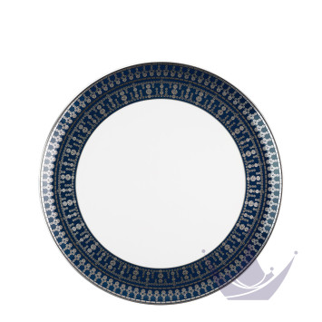 Тарелка тортовая 31,5см коллекции Tiara Bleu de Prusse Platin бренда Haviland