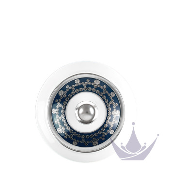 Сахарница 0,25л коллекции Tiara Bleu de Prusse Platin бренда Haviland