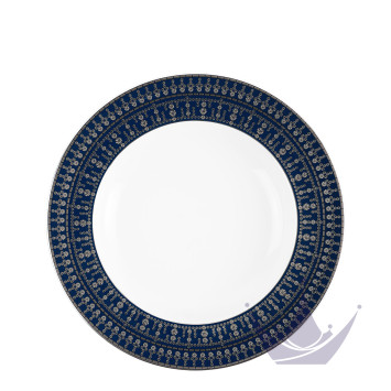 Тарелка глубокая 31,5см коллекции Tiara Bleu de Prusse Platin бренда Haviland