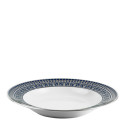Тарелка глубокая 31,5см коллекции Tiara Bleu de Prusse Platin бренда Haviland