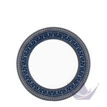 Тарелка главная 28см коллекции Tiara Bleu de Prusse Platin бренда Haviland