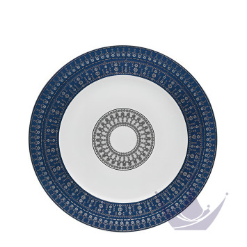 Тарелка сервировочная 31см коллекции Tiara Bleu de Prusse Platin бренда Haviland