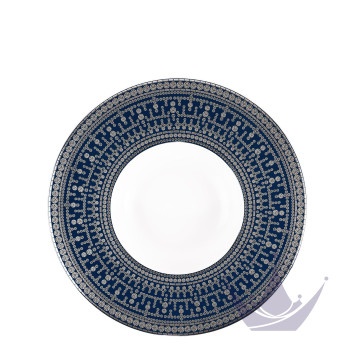 Тарелка для ризотто 28,5см коллекции Tiara Bleu de Prusse Platin бренда Haviland