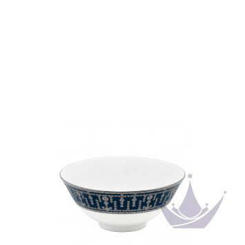 Чаша для риса 13см коллекции Tiara Bleu de Prusse Platin бренда Haviland