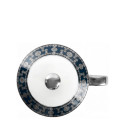 Кружка с крышкой 0,27л коллекции Tiara Bleu de Prusse Platin бренда Haviland
