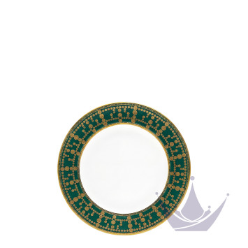 Тарелка десертная 16см коллекции Tiara Bleu Paon Or бренда Haviland