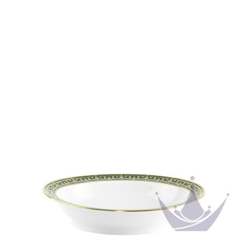 Чаша для овощей 23,5см коллекции Tiara Bleu Paon Or бренда Haviland