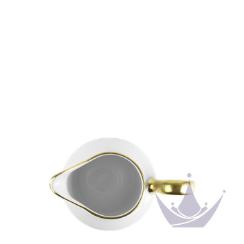 Молочник 0,15л коллекции Tiara Bleu Paon Or бренда Haviland
