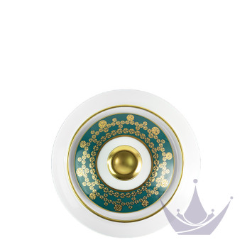 Сахарница 0,25л коллекции Tiara Bleu Paon Or бренда Haviland