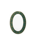 Блюдо для гарнира 23х16,5см коллекции Tiara Bleu Paon Or бренда Haviland
