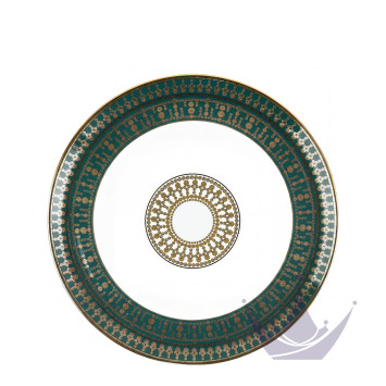 Тарелка сервировочная 31см коллекции Tiara Bleu Paon Or бренда Haviland