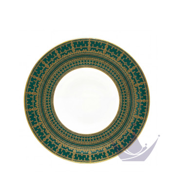 Тарелка для ризотто 28,5см коллекции Tiara Bleu Paon Or бренда Haviland