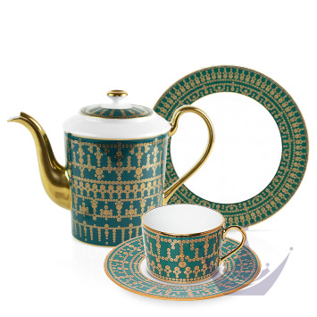 Коллекция Tiara Bleu Paon Or бренда Haviland