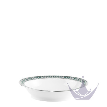 Чаша для овощей 23,5см коллекции Tiara Bleu Paon Platin бренда Haviland
