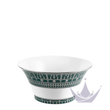 Салатник 26см коллекции Tiara Bleu Paon Platin бренда Haviland