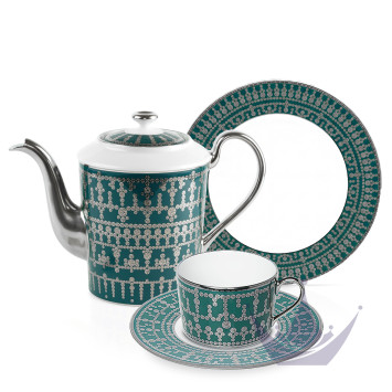 Коллекция Tiara Bleu Paon Platin бренда Haviland