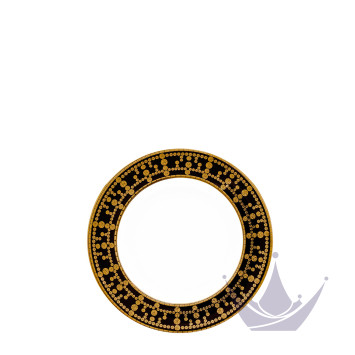 Тарелка десертная 16см коллекции Tiara Noir Or бренда Haviland
