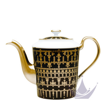 Чайник 1л коллекции Tiara Noir Or бренда Haviland