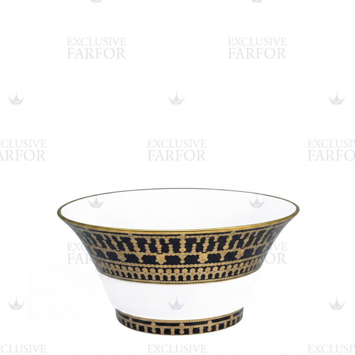 Салатник 26см коллекции Tiara Noir Or бренда Haviland