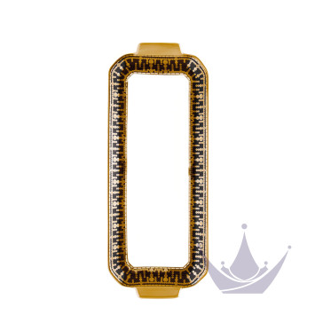 Блюдо для пирога 39х15,5см коллекции Tiara Noir Or бренда Haviland