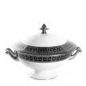 Супница 2л коллекции Tiara Noir Platin бренда Haviland