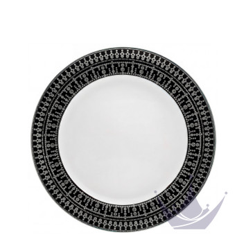 Тарелка подстановочная 31,5см коллекции Tiara Noir Platin бренда Haviland