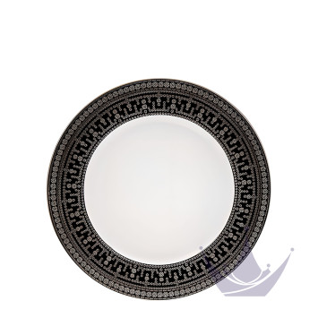 Тарелка главная 28см коллекции Tiara Noir Platin бренда Haviland