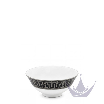 Чаша для риса 13см коллекции Tiara Noir Platin бренда Haviland