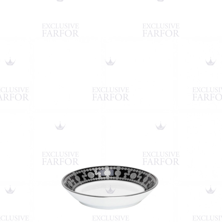 Чаша для сои 10,5см коллекции Tiara Noir Platin бренда Haviland