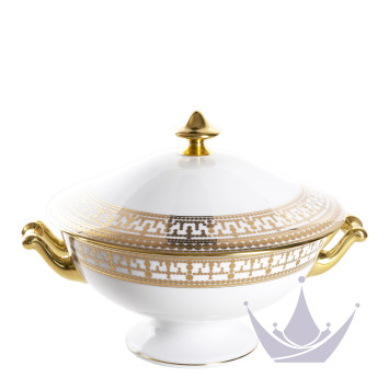 Супница 2л коллекции Tiara Or бренда Haviland