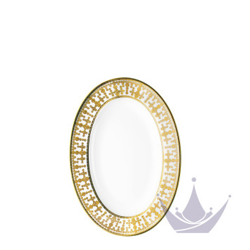 Блюдо для гарнира 23х16,5см коллекции Tiara Or бренда Haviland