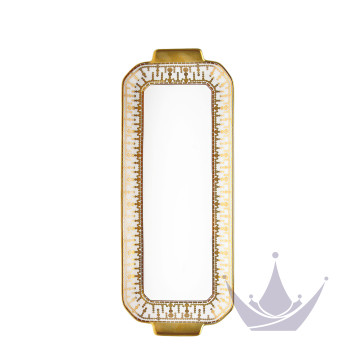 Блюдо для пирога 39х15,5см коллекции Tiara Or бренда Haviland