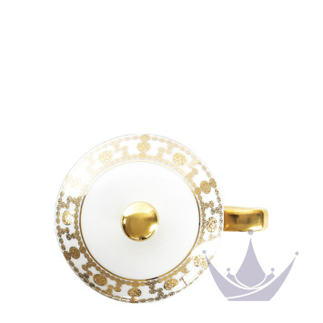 Кружка с крышкой 0,27л коллекции Tiara Or бренда Haviland
