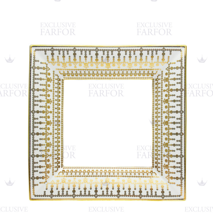 Чаша квадратная 30см коллекции Tiara Or бренда Haviland