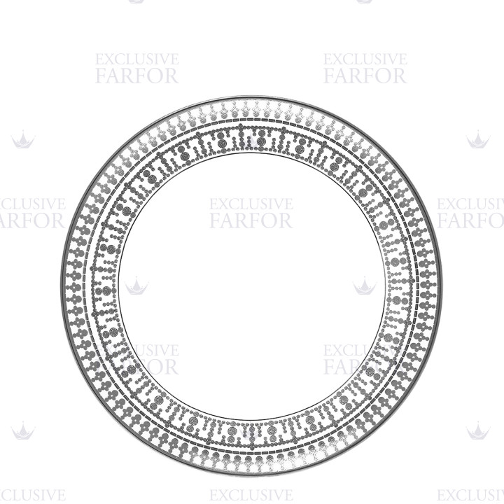 Тарелка тортовая 31,5см коллекции Tiara Platin бренда Haviland