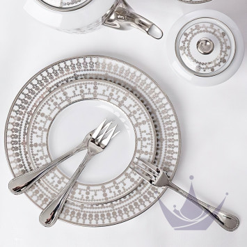 Тарелка тортовая 31,5см коллекции Tiara Platin бренда Haviland