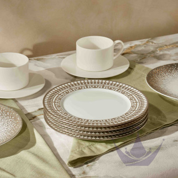 Тарелка глубокая 31,5см коллекции Tiara Platin бренда Haviland