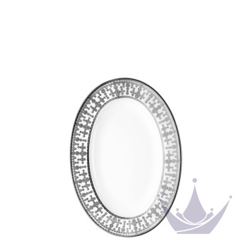 Блюдо для гарнира 23х16,5см коллекции Tiara Platin бренда Haviland