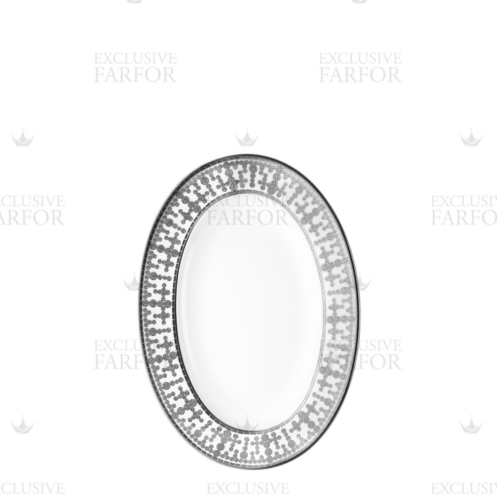 Блюдо для гарнира 23х16,5см коллекции Tiara Platin бренда Haviland