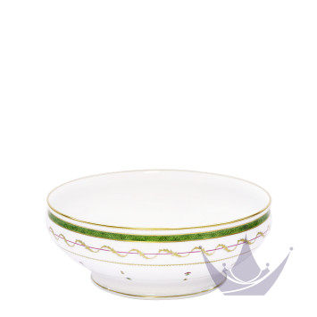 Салатник 27,5см коллекции Vieux Paris Vert бренда Haviland